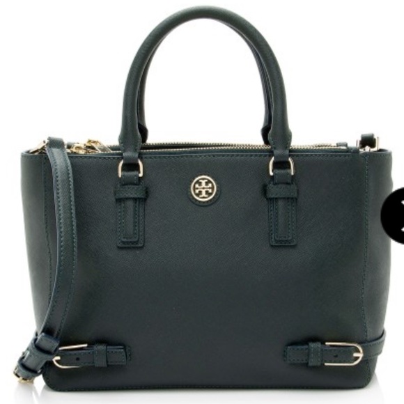 Tory Burch Handbags - Tory Burch Saffiano Robinson Small Multi Tote